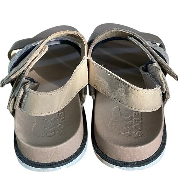 SOREL "Roaming Decon" Women’s Sandal/Shoe, Sling back, Taupe/Black, Size 8.5, - Picture 3 of 7